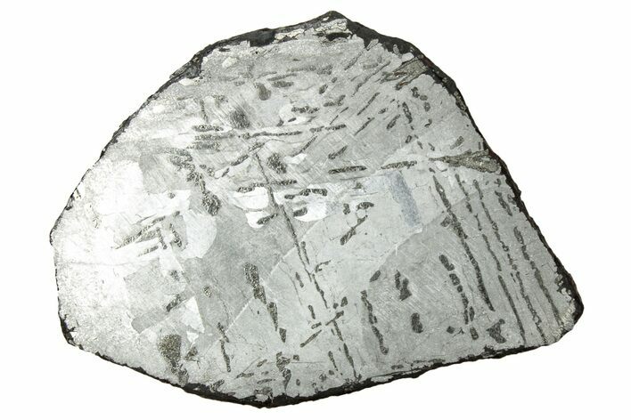 Etched Canyon Diablo Meteorite Slice ( g) - Arizona #329389